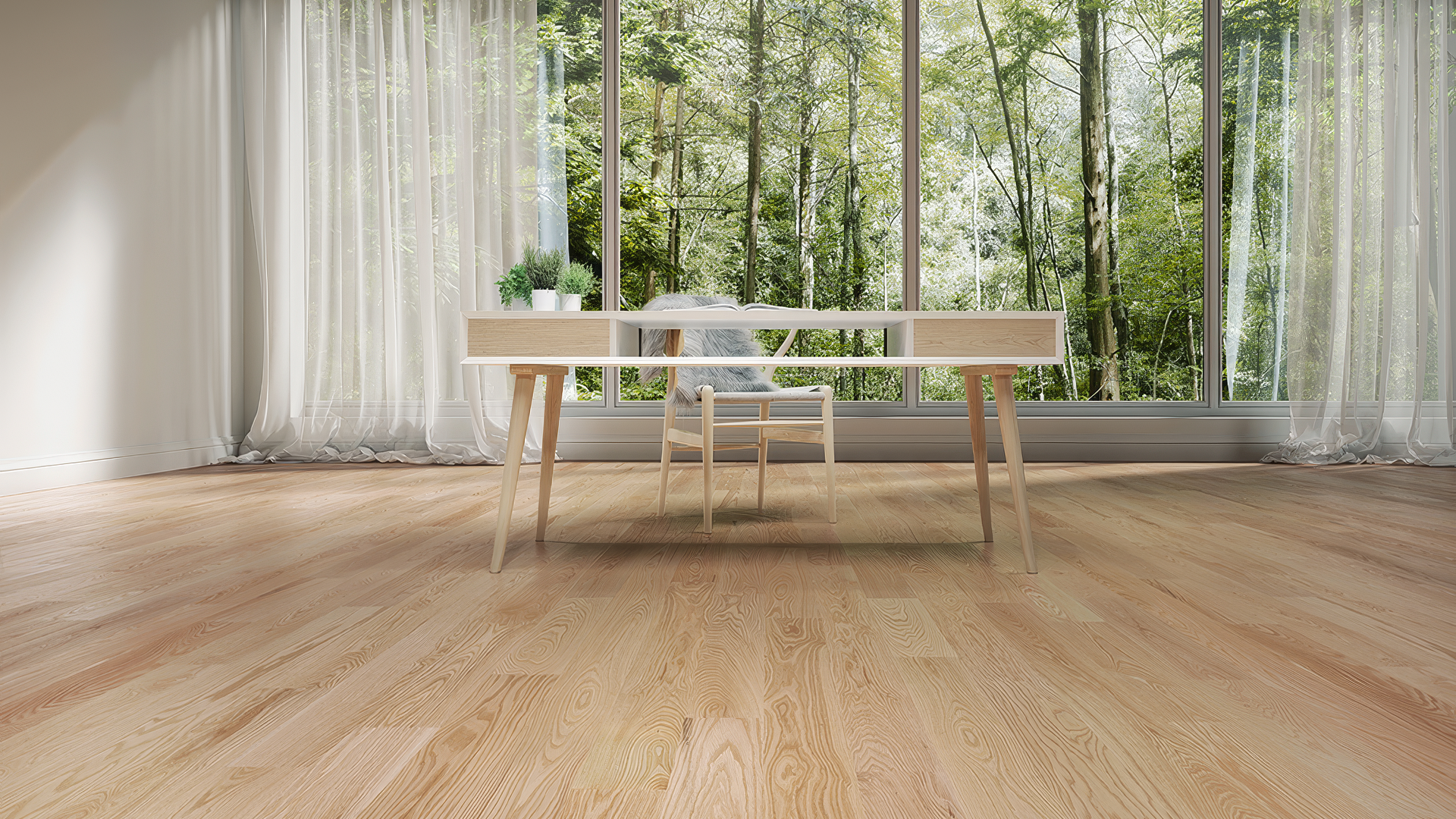 Parquet purificateur d’air